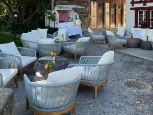 Rattan Loungetisch 1